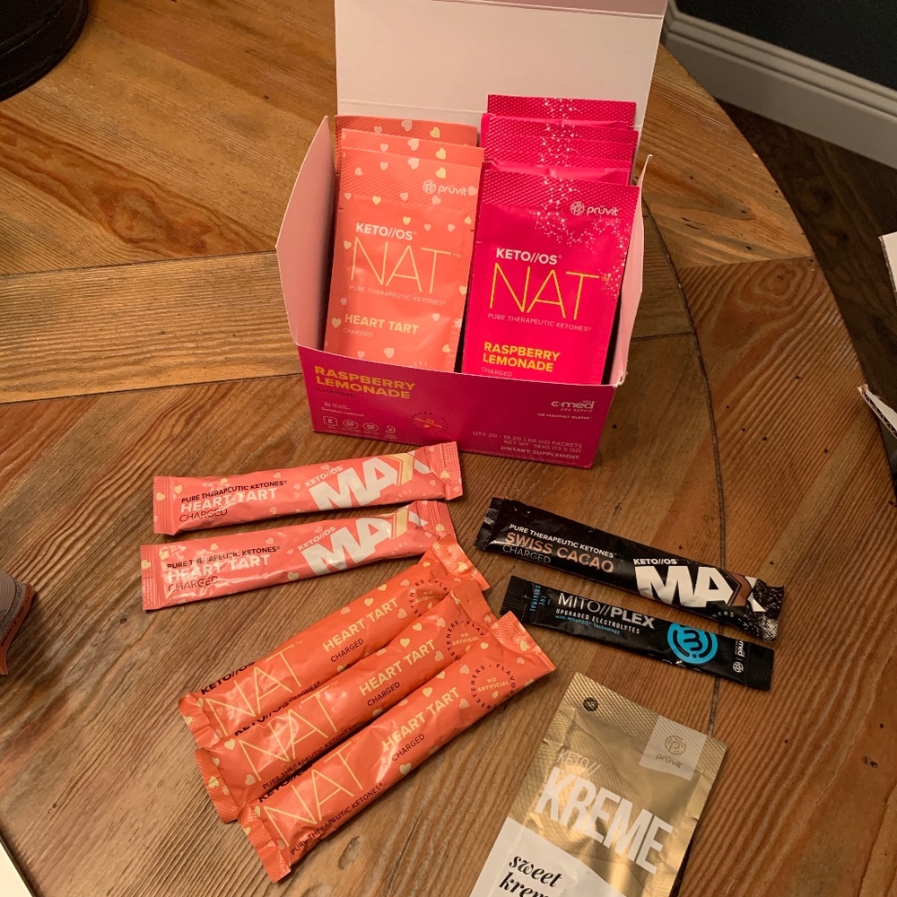 Pruvit KETO//OS NAT Pure Therapeutic Ketones